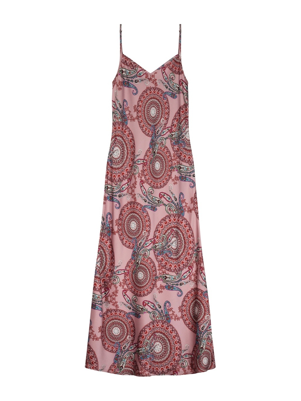 Bliss Slip Dress Mauve Paisley
